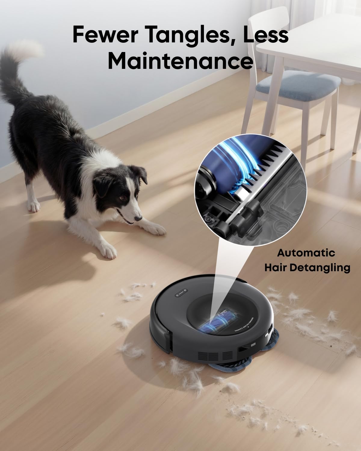 eufy Omni C20 Self-Emptying Robot Vacuum & Mop Combo with 7,000 Pa Suction & Auto Wash Station