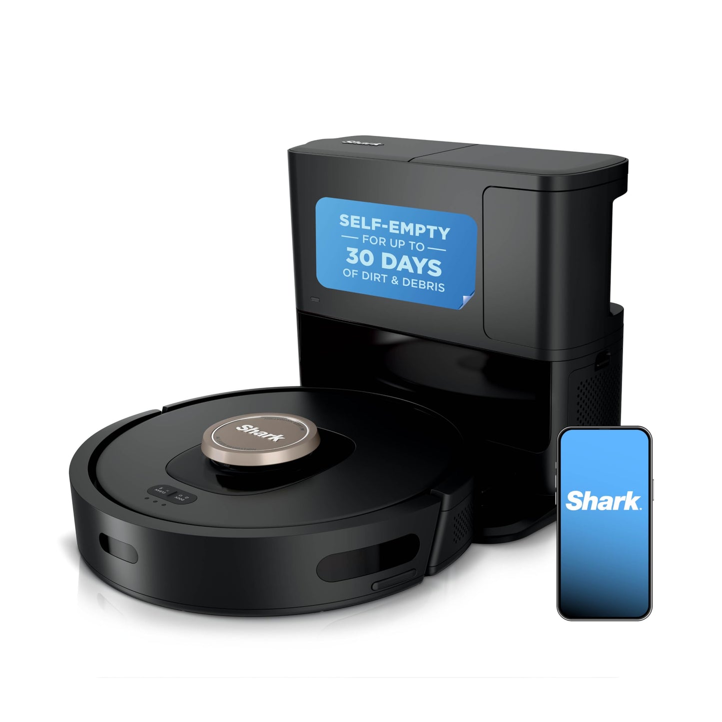 Shark AV2501AE AI Self-Empty Robot Vacuum with HEPA Base & LiDAR Navigation