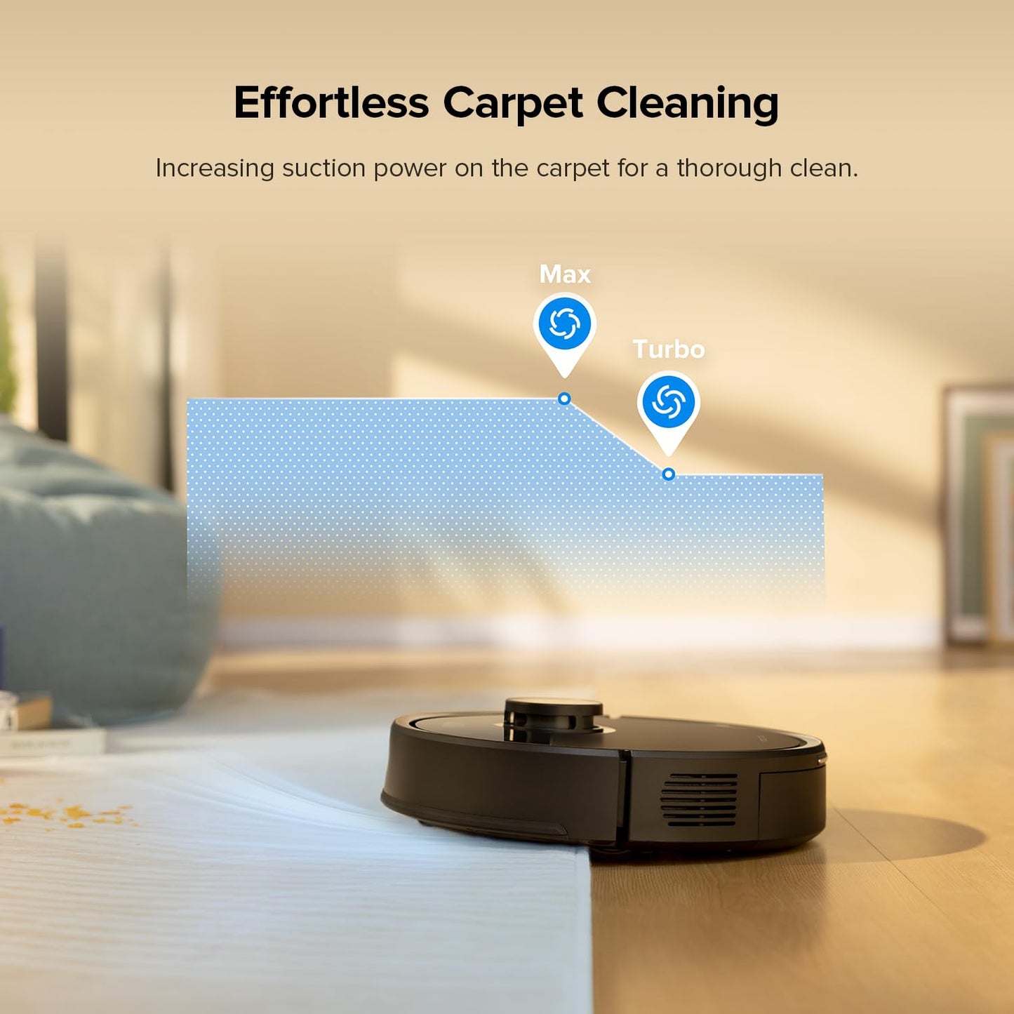 roborock Q7 M5+ Self-Empty Robot Vacuum & Mop with LiDAR Navigation & 10,000 Pa Suction