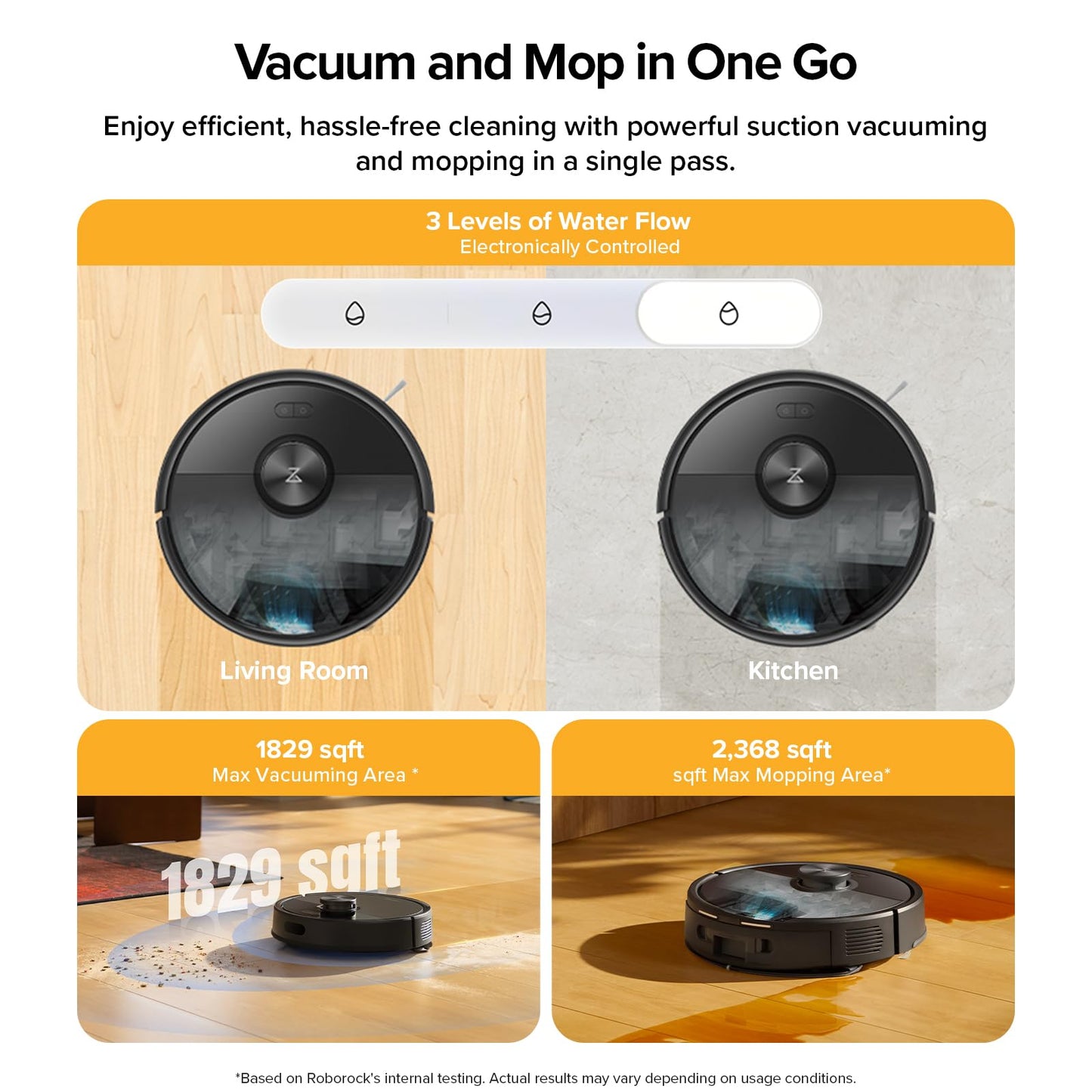 roborock Q7 M5+ Self-Empty Robot Vacuum & Mop with LiDAR Navigation & 10,000 Pa Suction