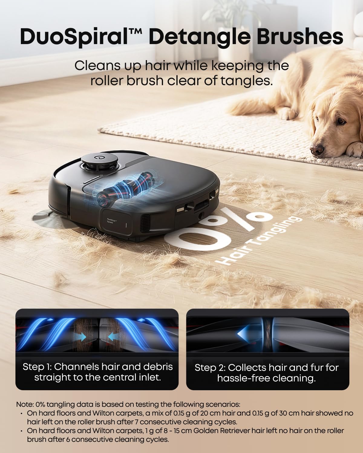 eufy C28 Self-Empty Robot Vacuum & Mop | 15,000Pa Suction, Zero-Tangle Brush, 75-Day Hands-Free Cleaning