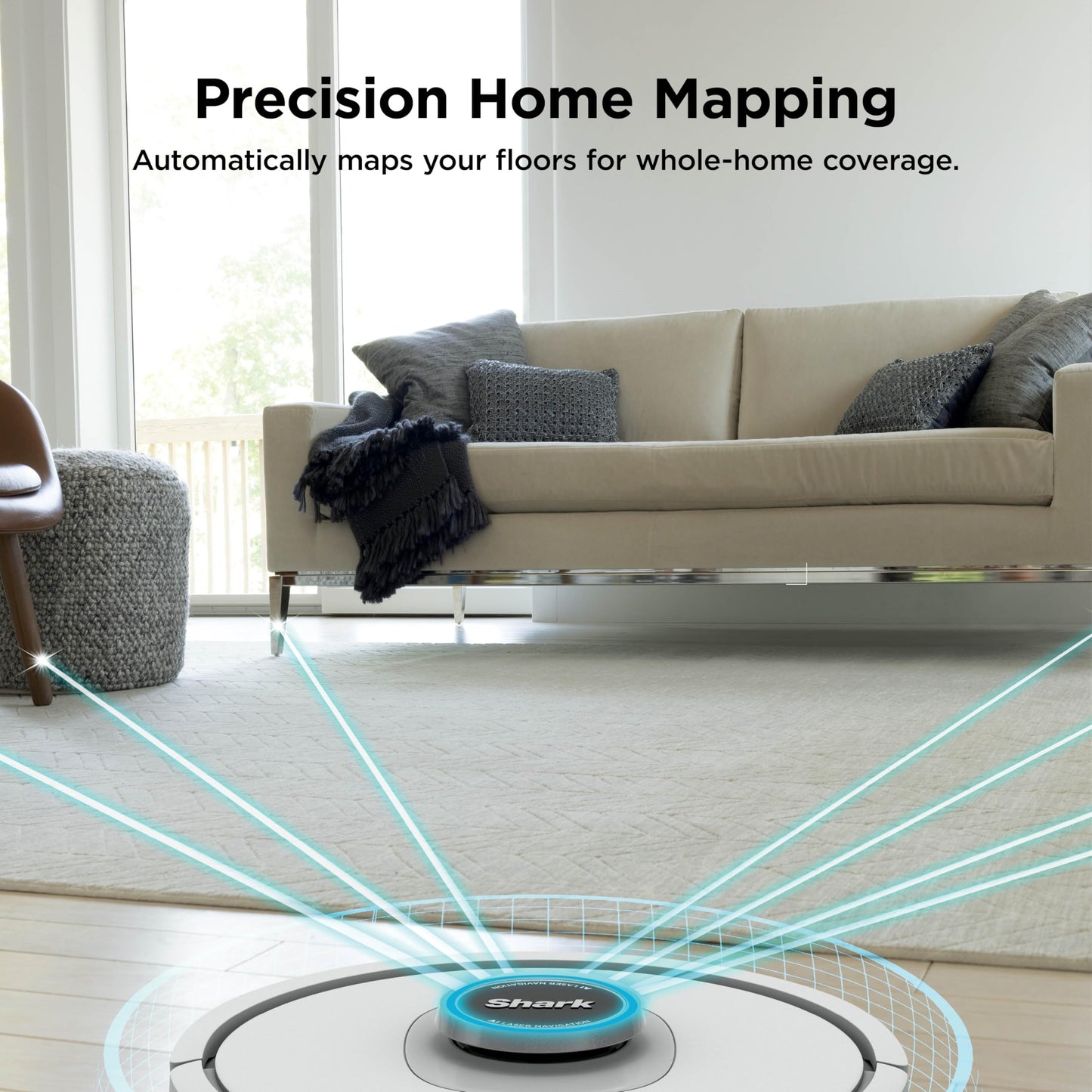 Shark Matrix Clean Robot Vacuum with LiDAR Navigation & Self-Empty Base