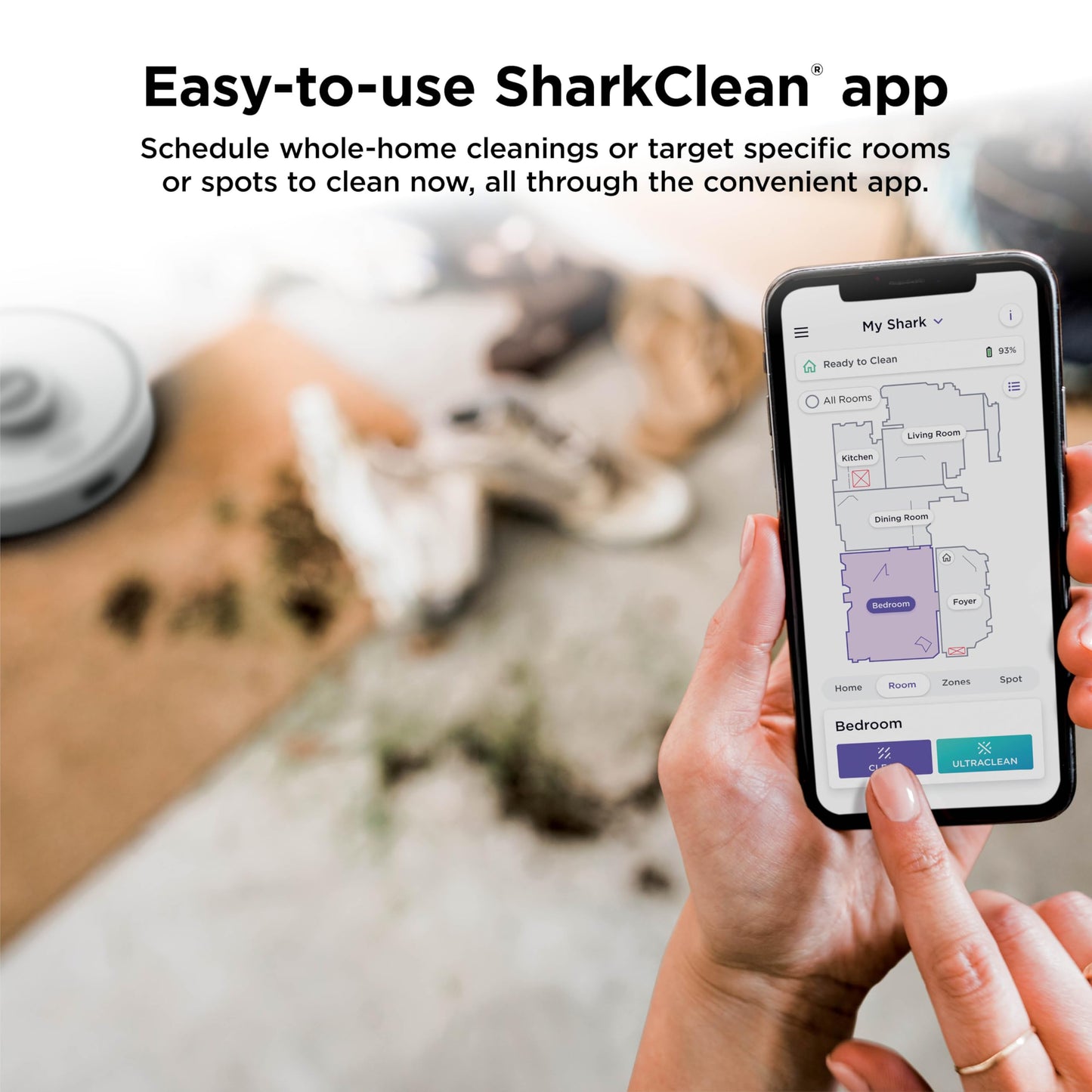 Shark Matrix Clean Robot Vacuum with LiDAR Navigation & Self-Empty Base