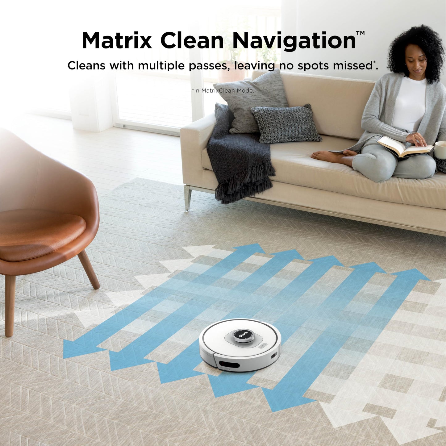 Shark Matrix Clean Robot Vacuum with LiDAR Navigation & Self-Empty Base