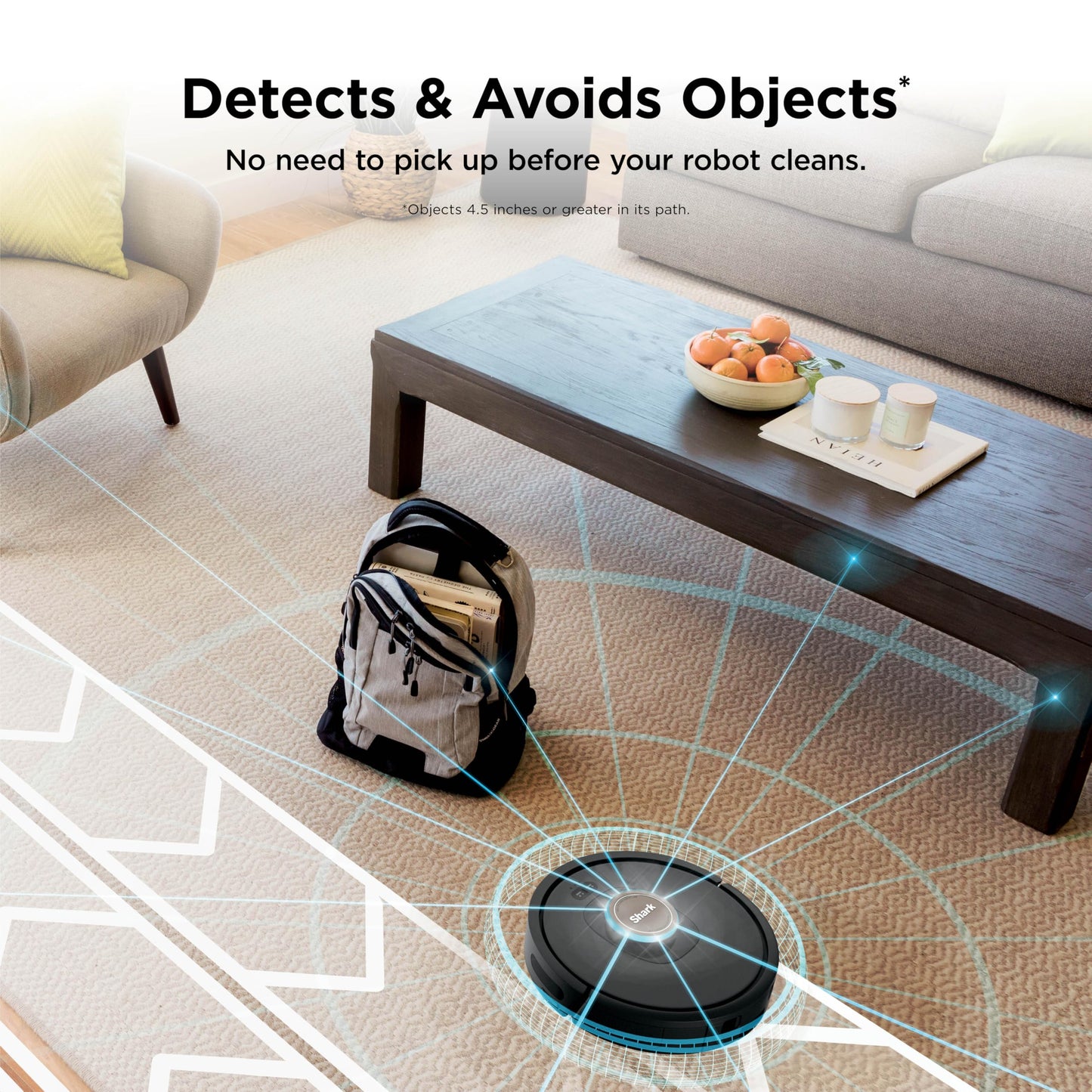 Shark AV2501AE AI Self-Empty Robot Vacuum with HEPA Base & LiDAR Navigation