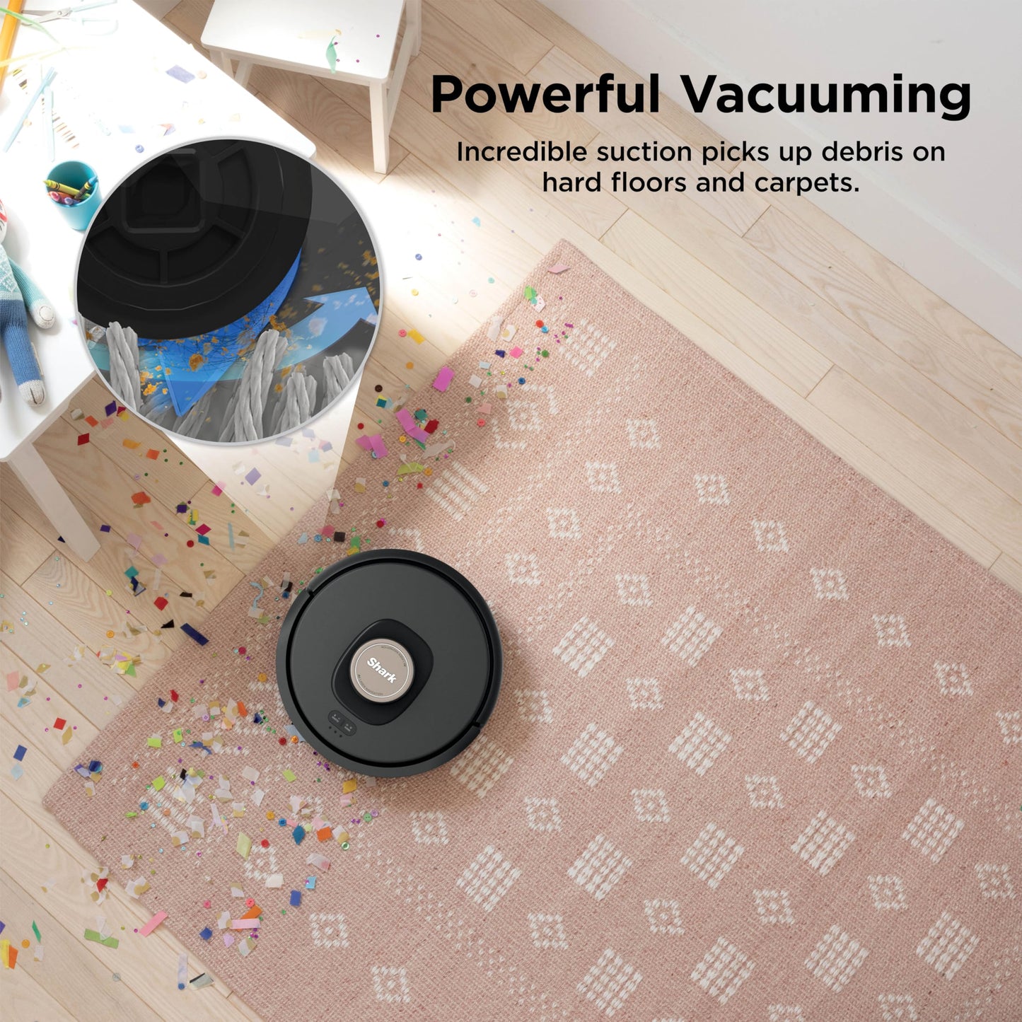Shark AV2501AE AI Self-Empty Robot Vacuum with HEPA Base & LiDAR Navigation