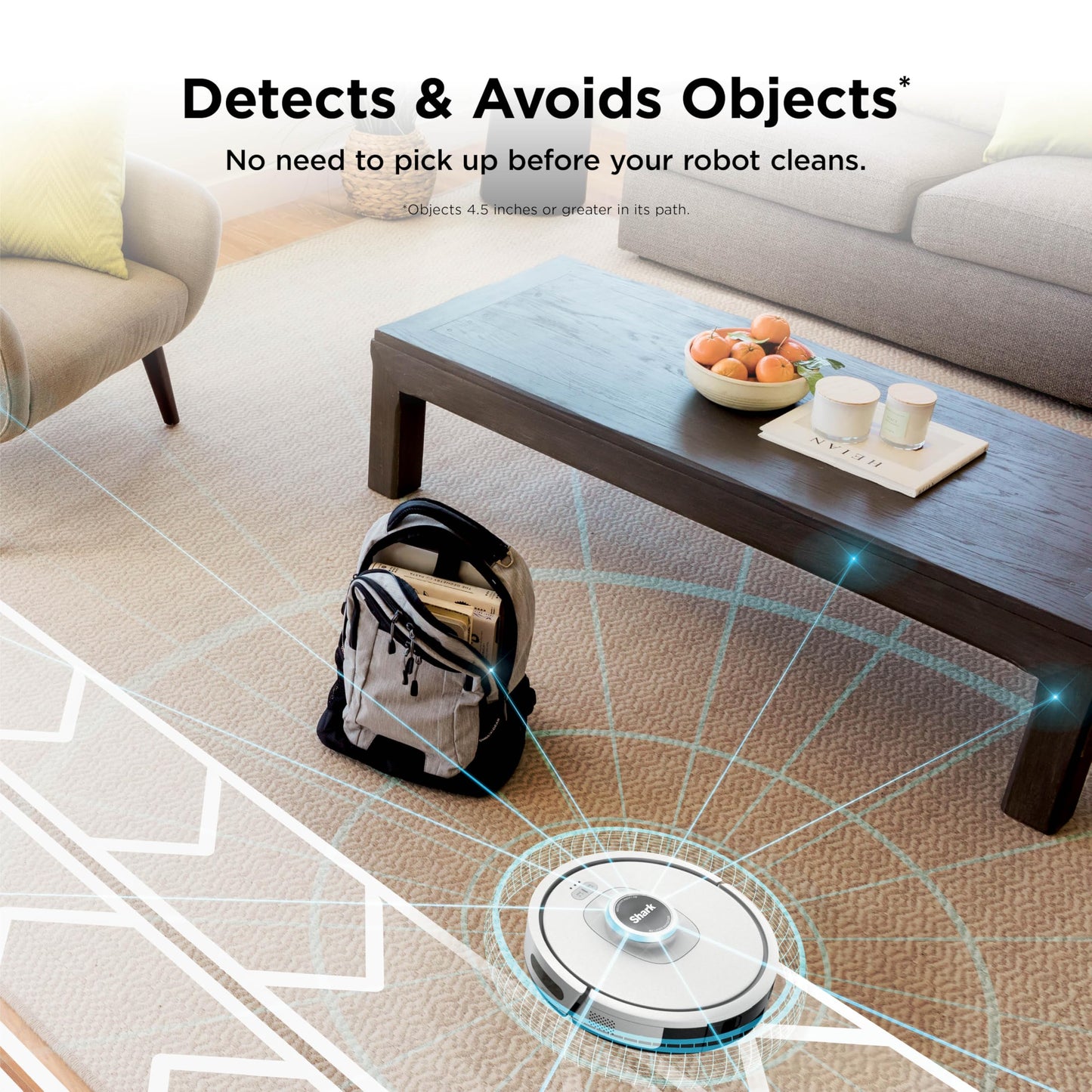 Shark Matrix Clean Robot Vacuum with LiDAR Navigation & Self-Empty Base